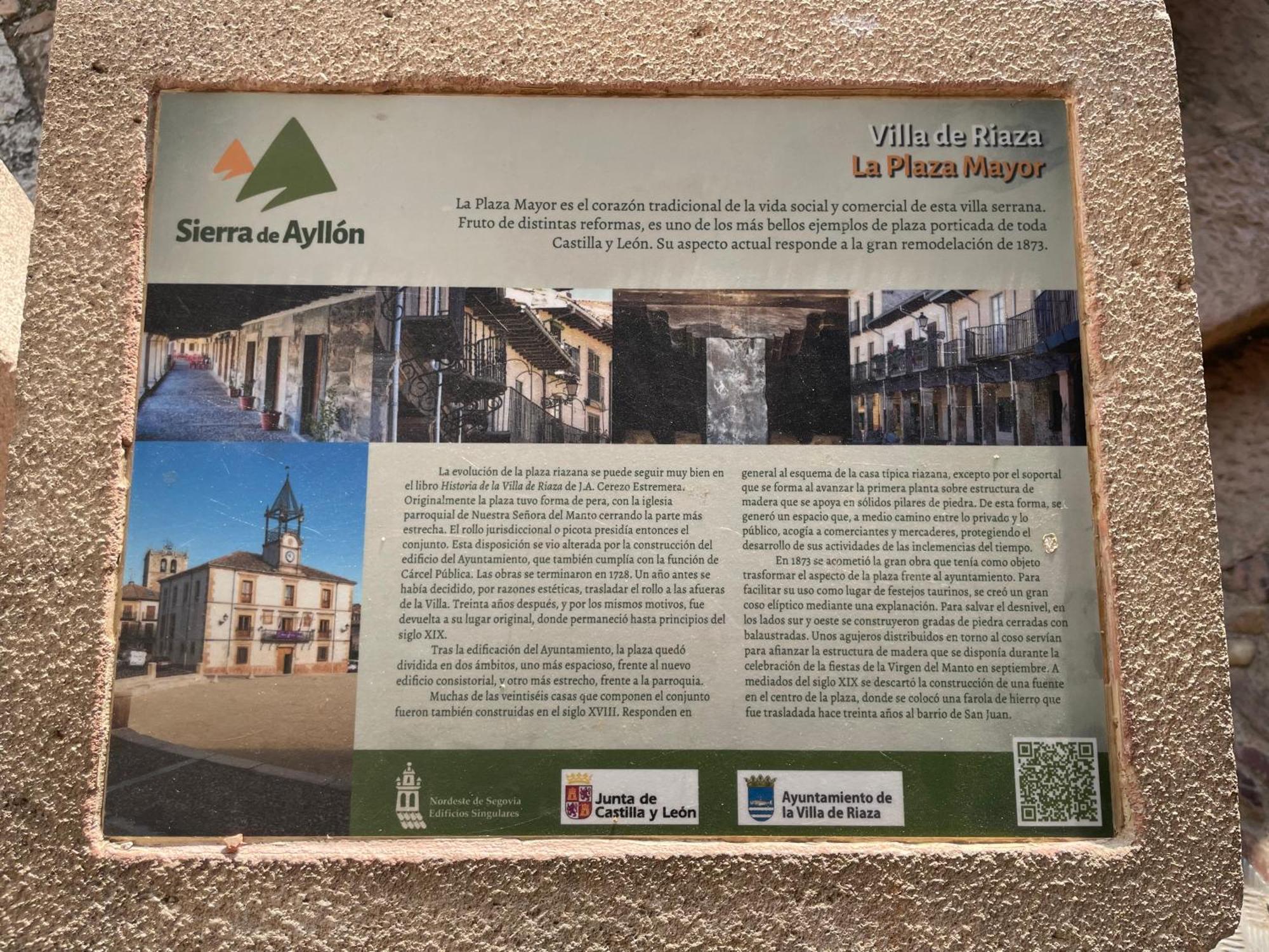 Apartamento Marcajada Riaza Kültér fotó